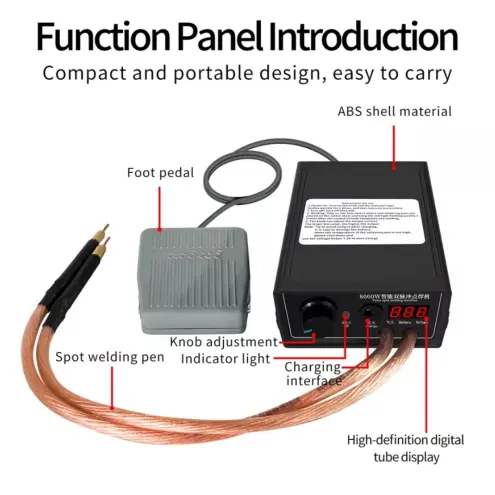 Soldadora por Puntos 8000W de Doble Pulso – Kit Completo's photo #2
