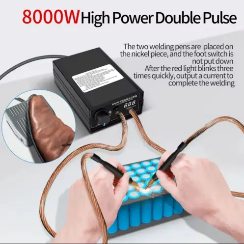 Soldadora por Puntos 8000W de Doble Pulso – Kit Completo's photo #1