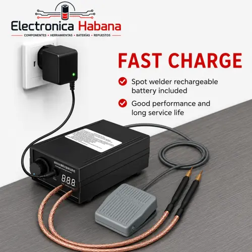 Soldadora por Puntos 8000W de Doble Pulso – Kit Completo — imagen 3