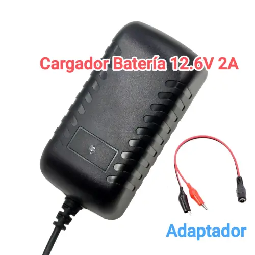Cargador de Batería Litio 12.6V 2A's photo #1