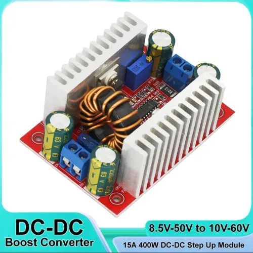 Convertidor Boost STEP UP 400W 15A's photo #1