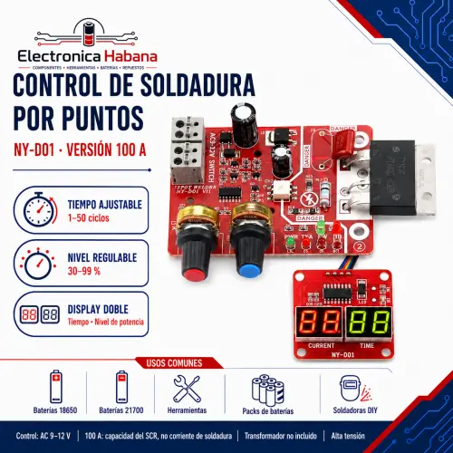 Placa de Control para Soldadura por Puntos 100A — imagen 1