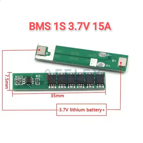 BMS 1S 3.7V 15A's photo #1