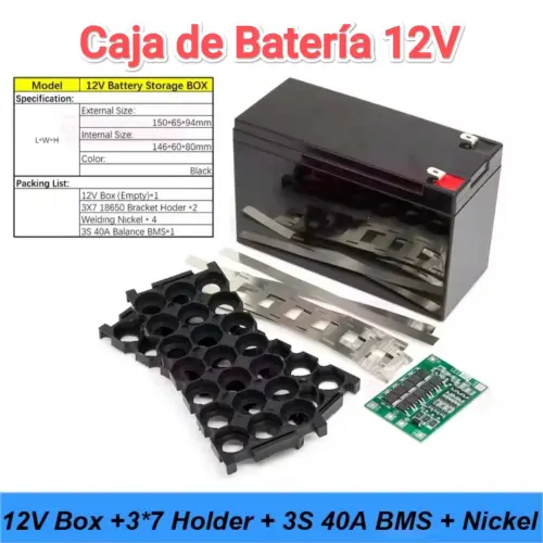 Caja de Batería 12v's photo #1