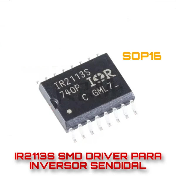 IR2113S – Driver SMD para Inversores Senoidales (Half-Bridge / Full-Bridge)'s foto | Electrónica Habana |  BizneCubano