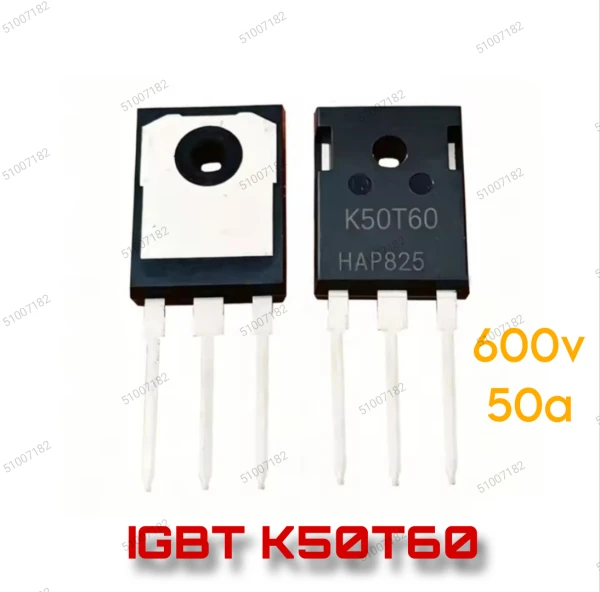 IGBT K50T60 – Transistor de Potencia para Cocinas de Inducción, Inversores y Equipos Electrónicos's foto | Electrónica Habana |  BizneCubano