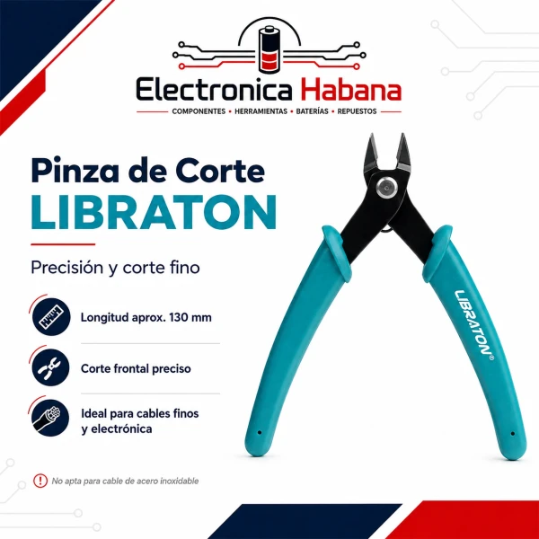 Pinza de Corte LIBRATON de Precisión's foto | Electrónica Habana |  BizneCubano