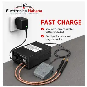 Soldadora por Puntos 8000W de Doble Pulso – Kit Completo miniatura 3