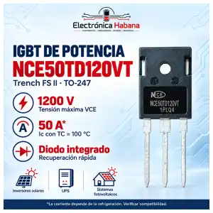 IGBT NCE50TD120VT – 1200 V / 50 A, TO-247 miniatura 1