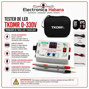 Tester de LED TKDMR 0-330V miniatura 1