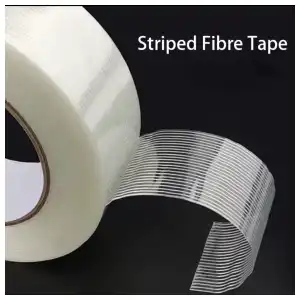 Cinta de Fibra de Vidrio Reforzada 50 mm × 25 m miniatura 4