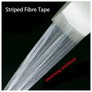 Cinta de Fibra de Vidrio Reforzada 50 mm × 25 m miniatura 5